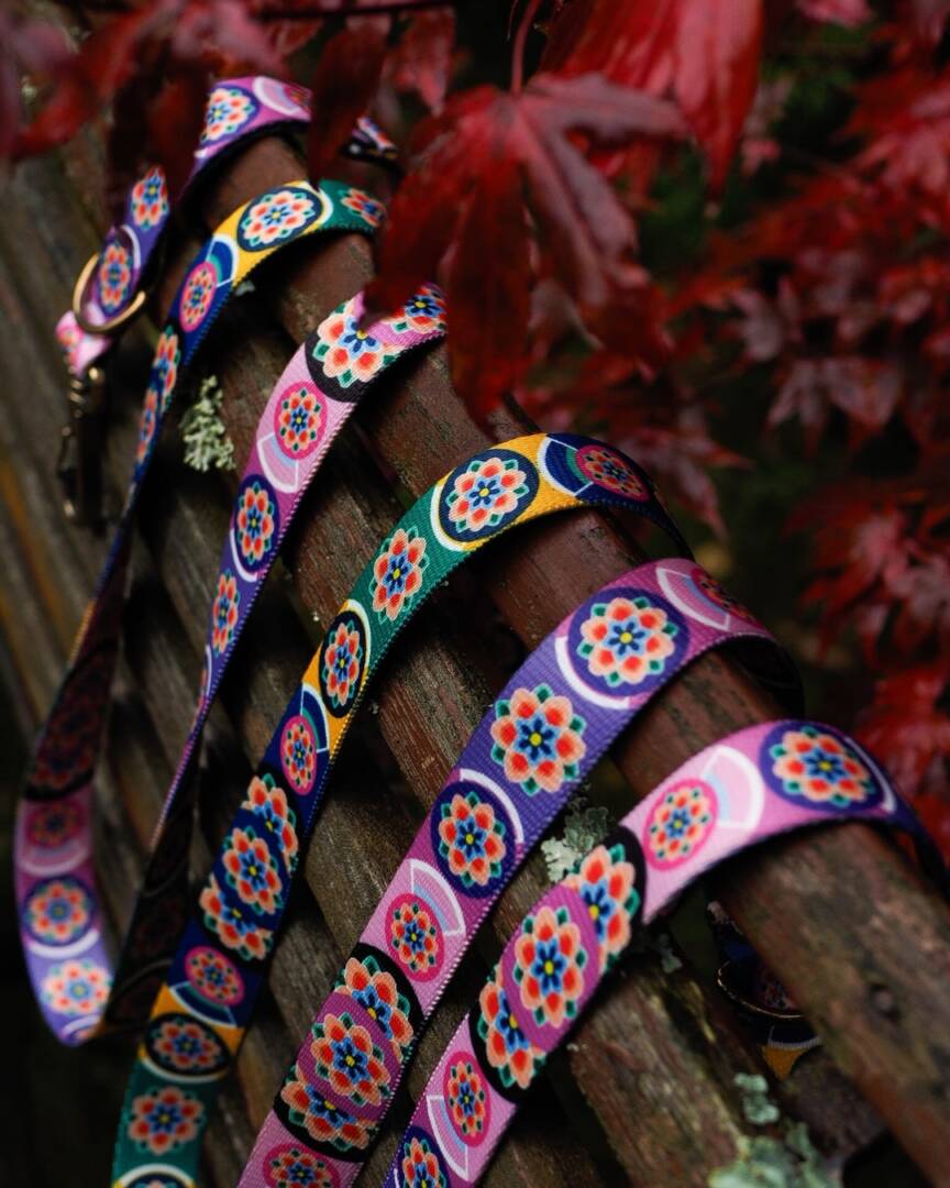 smycz przepinana seoul harmony lila (6) smycz przepinana seoul harmony lila