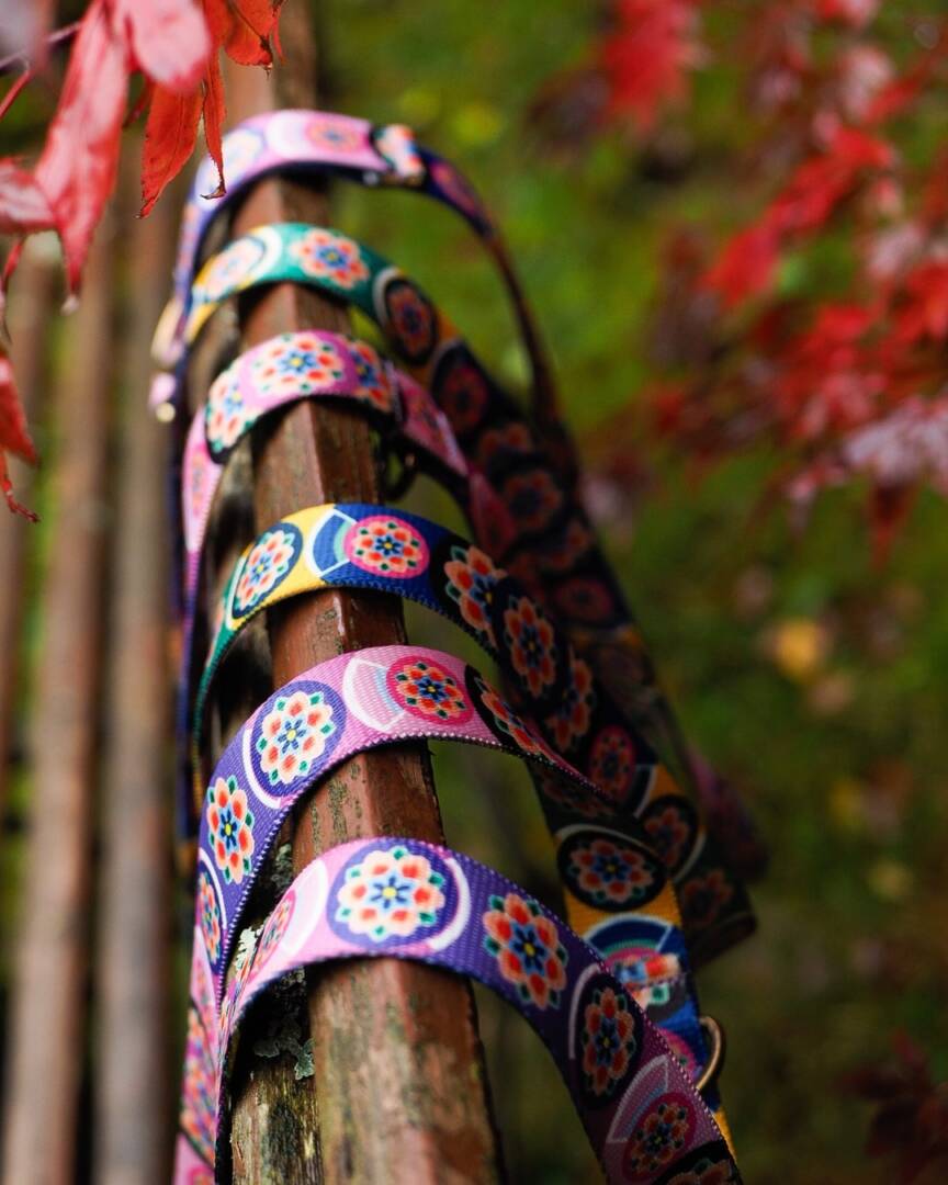 smycz przepinana seoul harmony lila (9) smycz przepinana seoul harmony lila