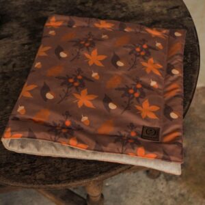 mata podróżna dla psa jesień dog travel mat autumn