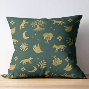 poduszka słowiański las slavic forest pillow